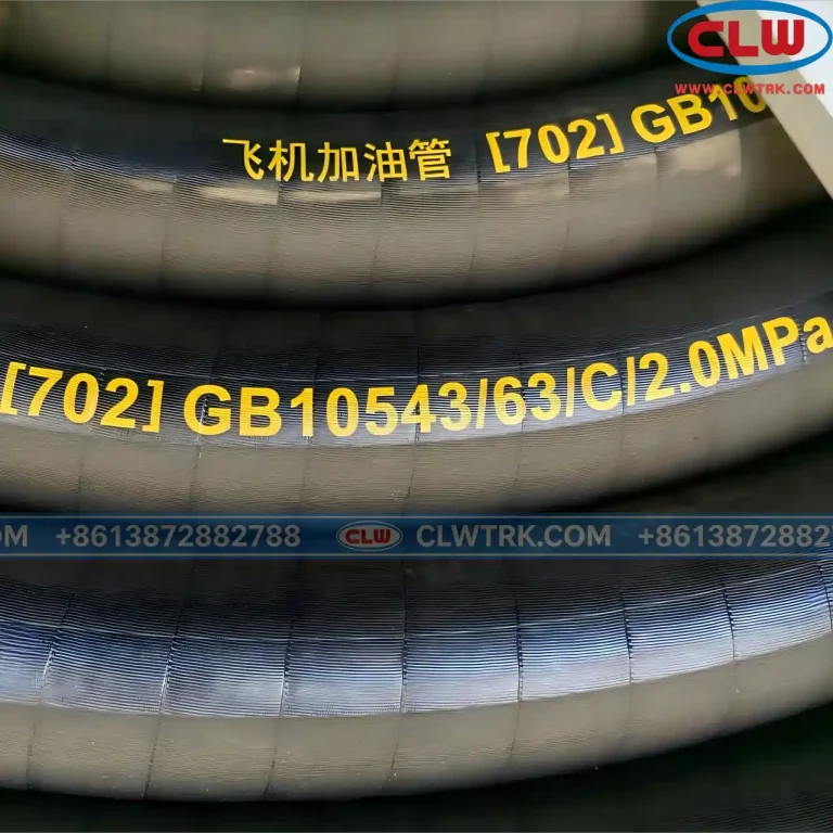 Anti-static Aircraft Ground Refueling Rubber Hose Assembly - clwtrk