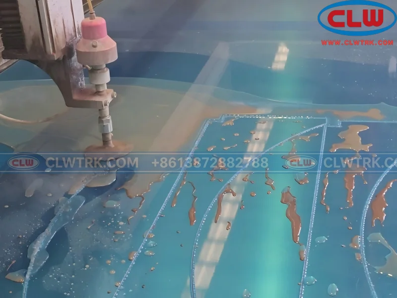 Abrasive waterjet cutting